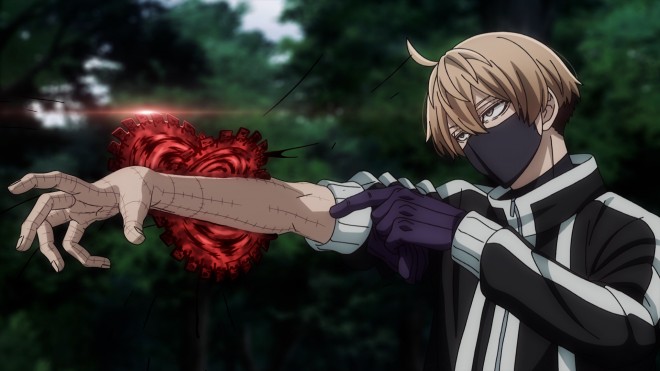 Scene from The anime Tougen Anki